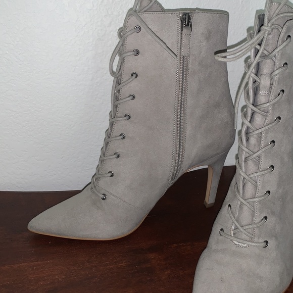Gray Booties💎 - Picture 2 of 3